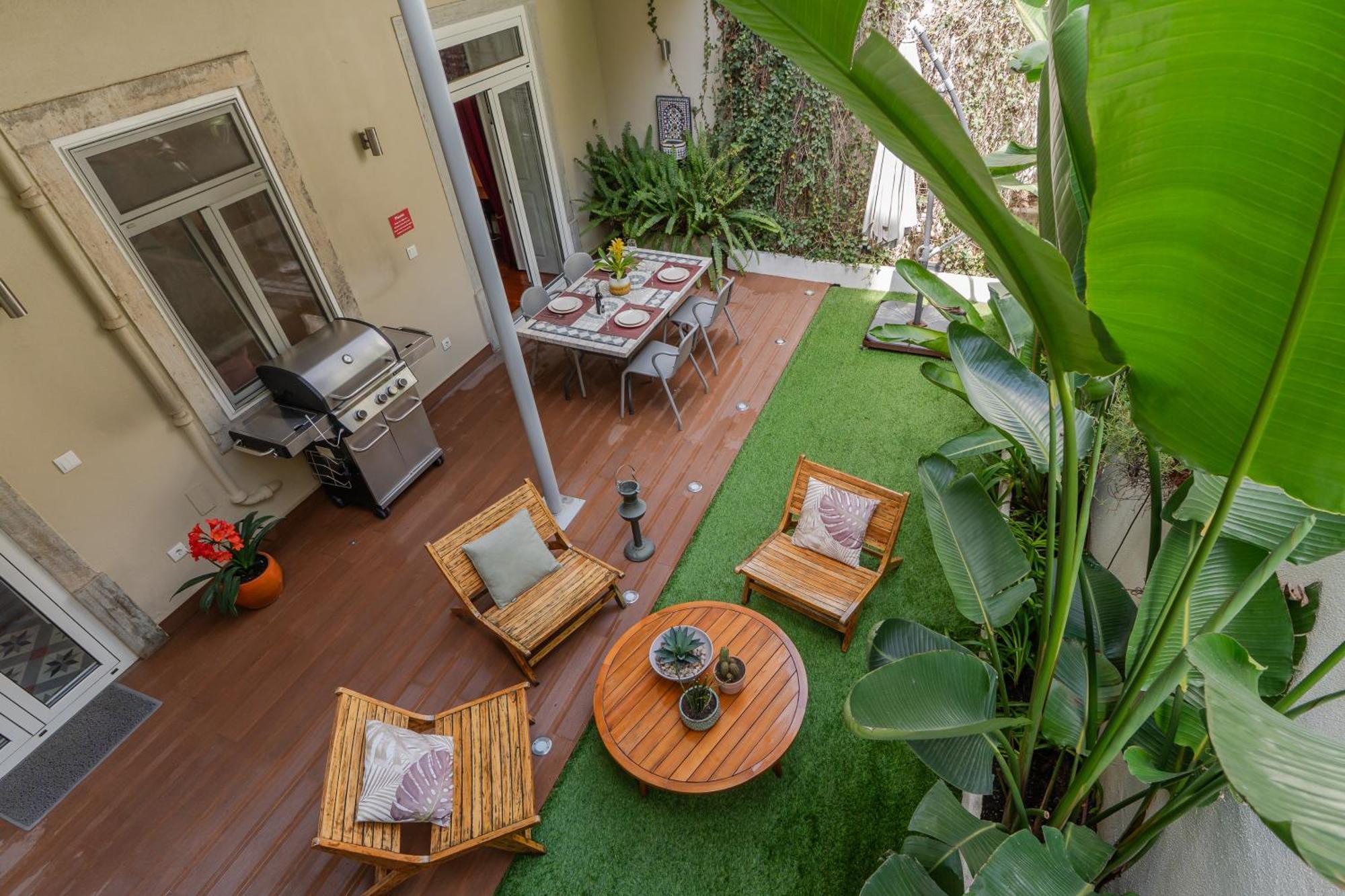 Lisbon Garden Retreat Apartment Exterior photo